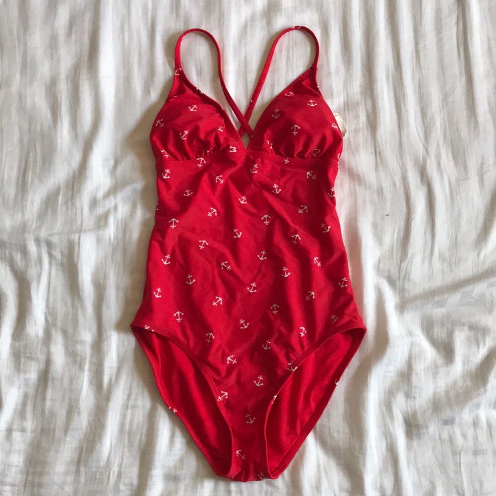 Old navy one piece bathing suit